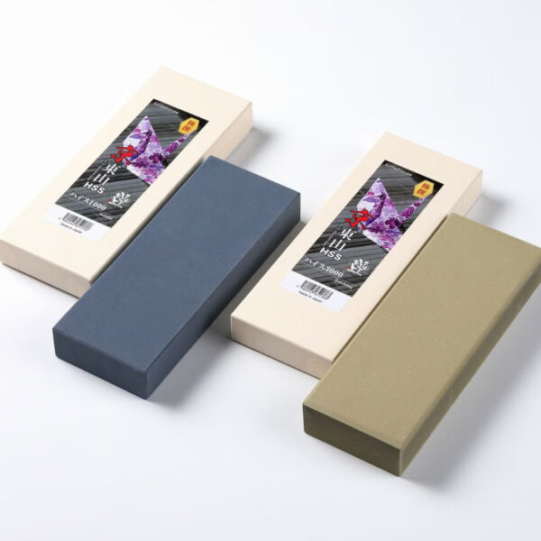 粉末ハイス包丁、青紙スーパー包丁の研ぎは必ず専用砥石で